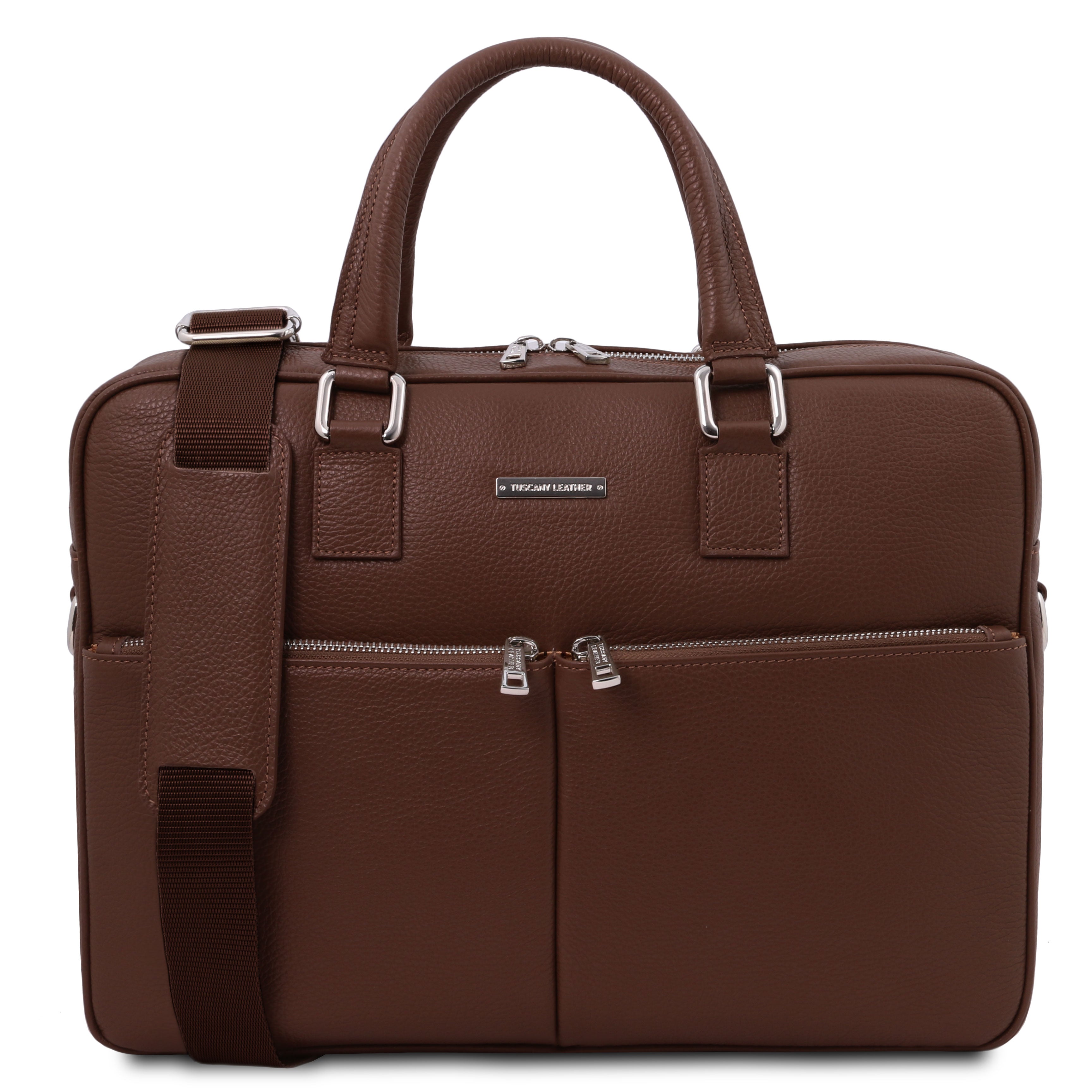 TREVISO Portfölj för Laptop i läder First Class