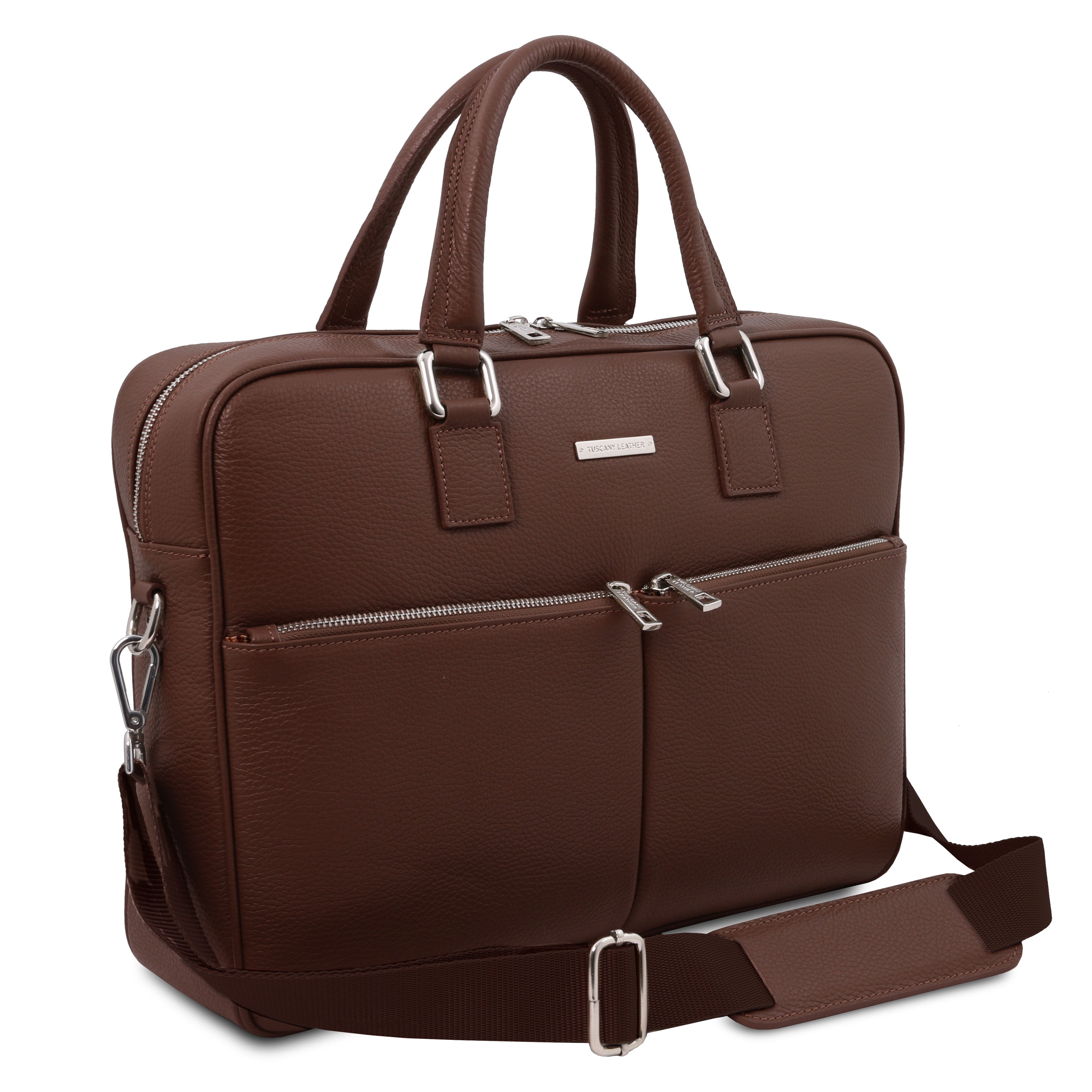 TREVISO Portfölj för Laptop i läder First Class