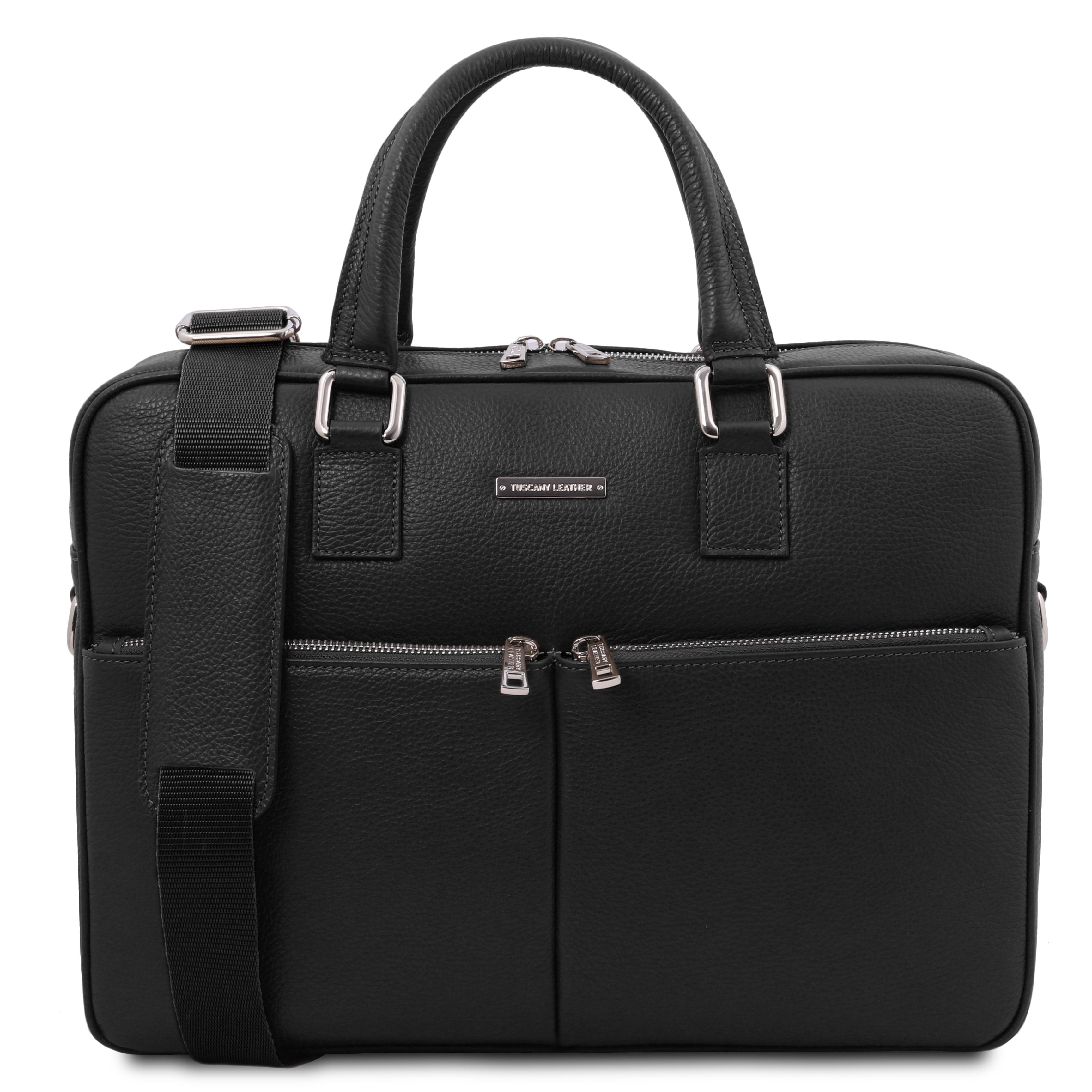 TREVISO Portfölj för Laptop i läder First Class
