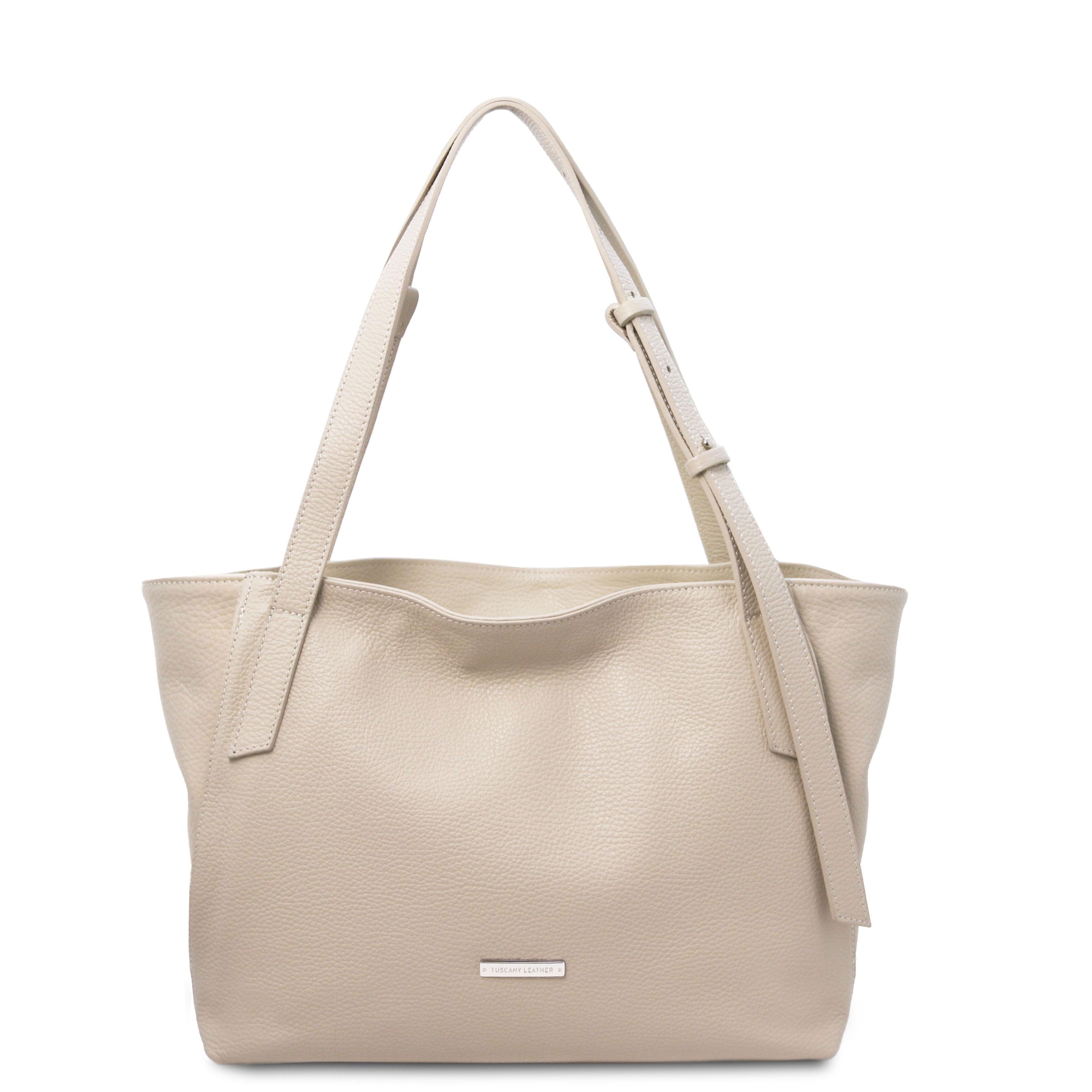 TL Shoppingväska i mjukt Läder - NewBag4you