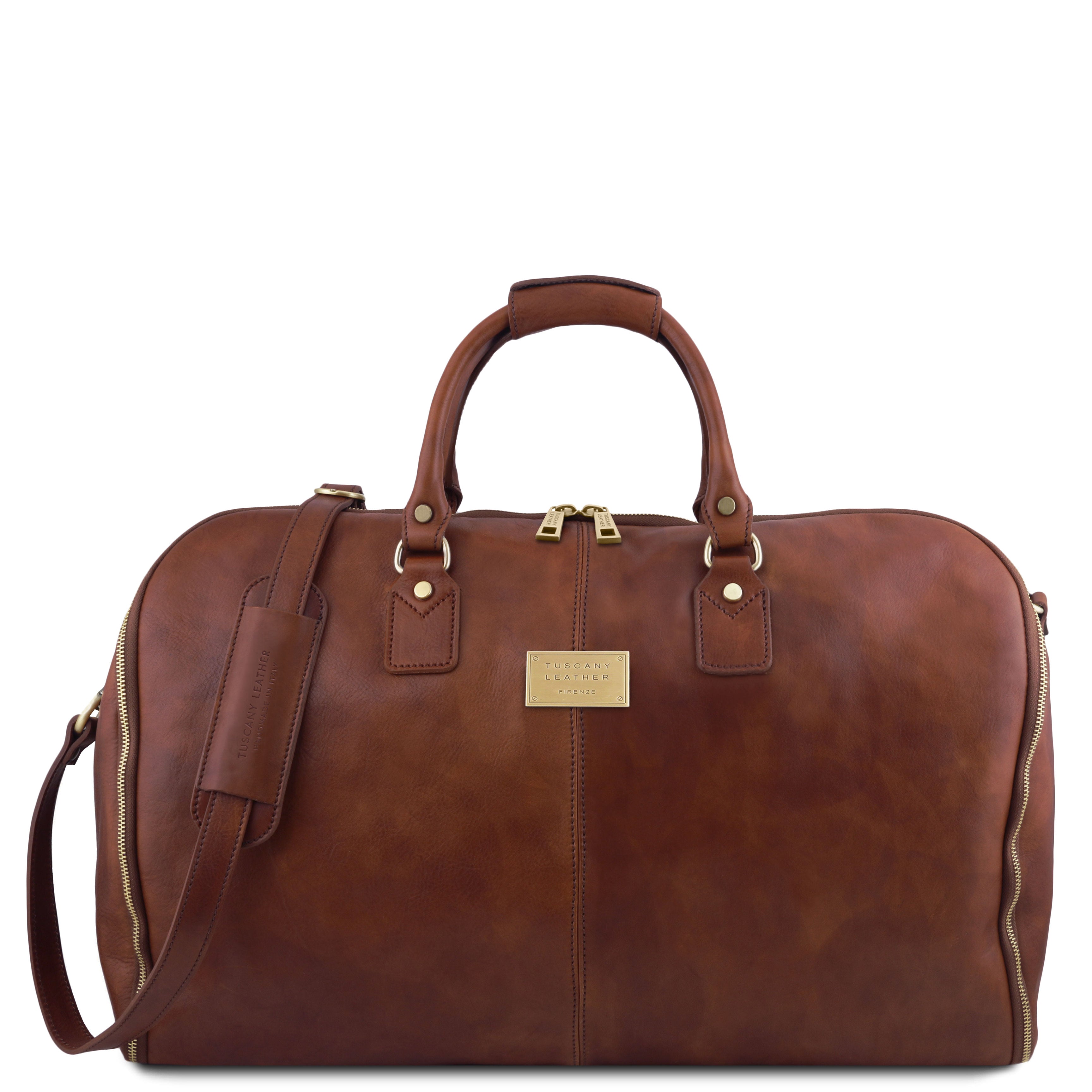 ANTIGUA Weekendbag/ Klädväska i Läder - NewBag4you