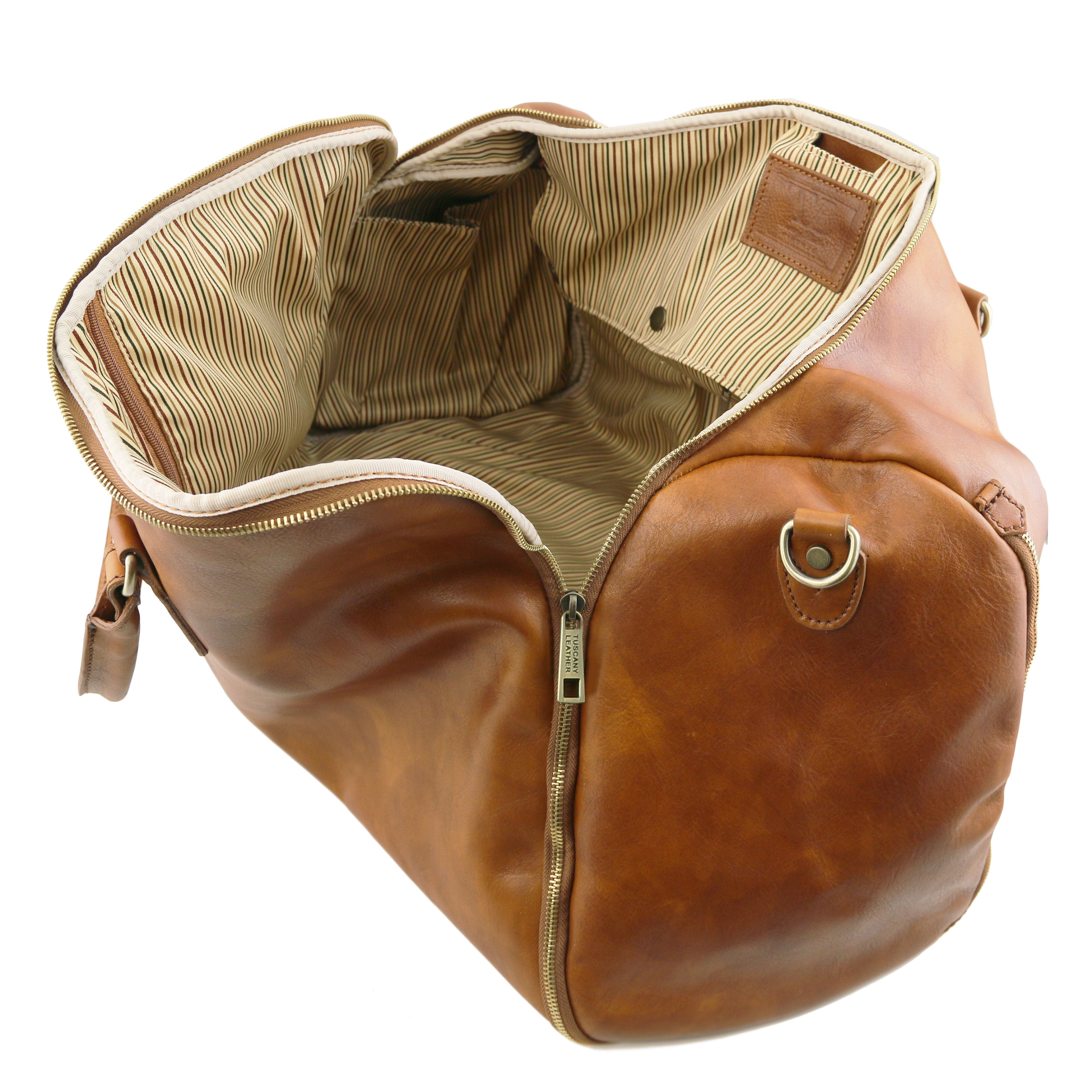 ANTIGUA Weekendbag/ Klädväska i Läder - NewBag4you
