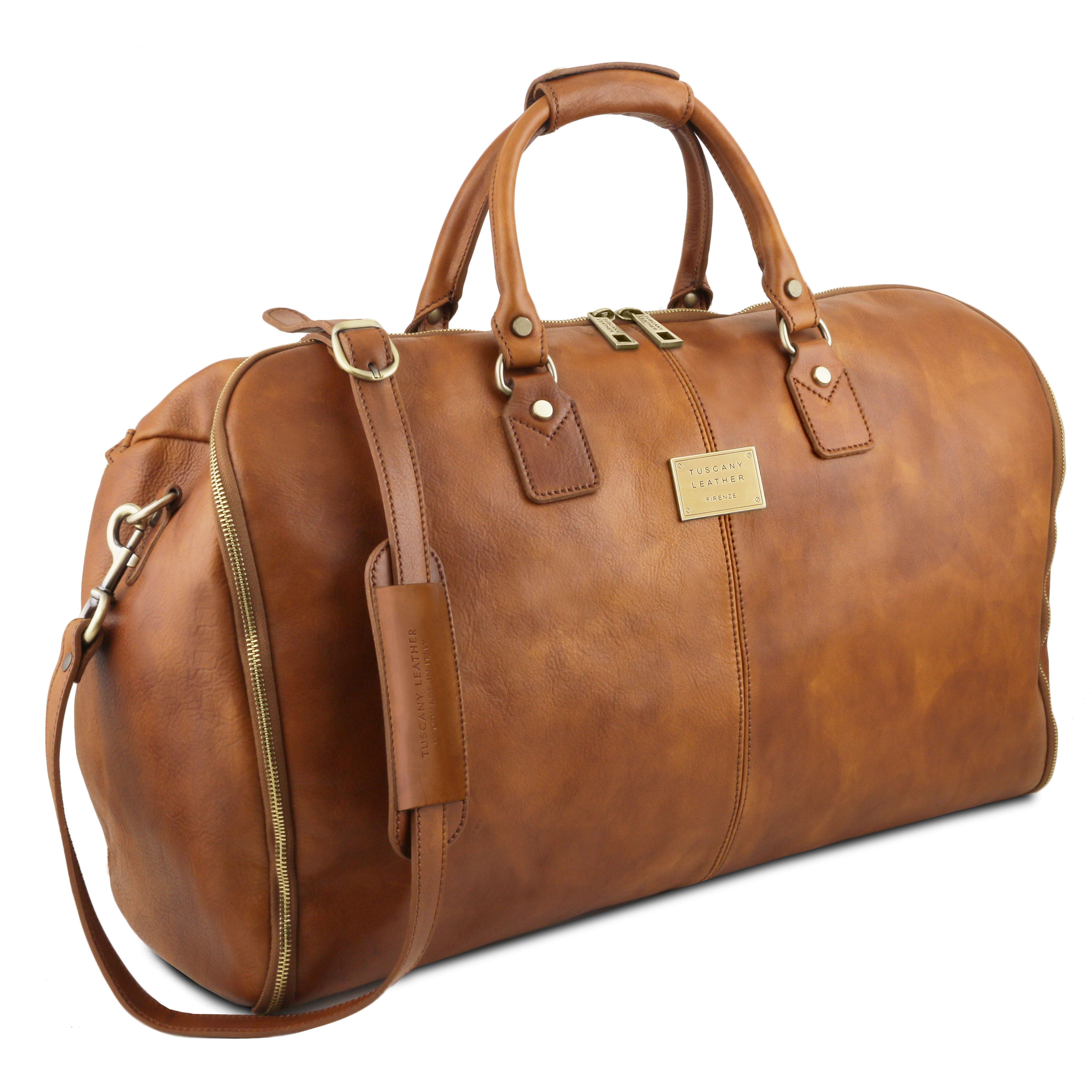 ANTIGUA Weekendbag/ Klädväska i Läder - NewBag4you