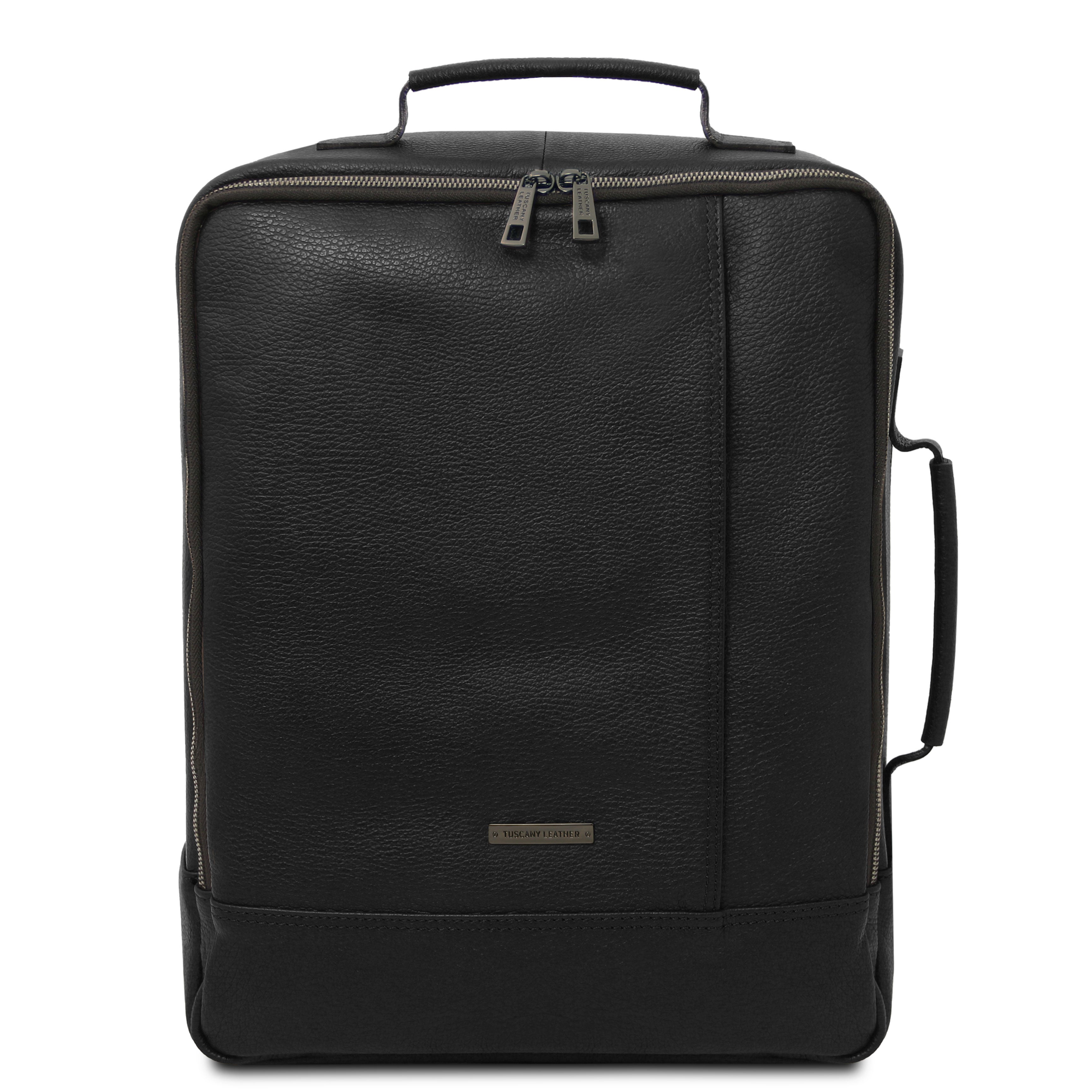 Brooklyn Ryggsäck i läder med Datorfack 15,6"