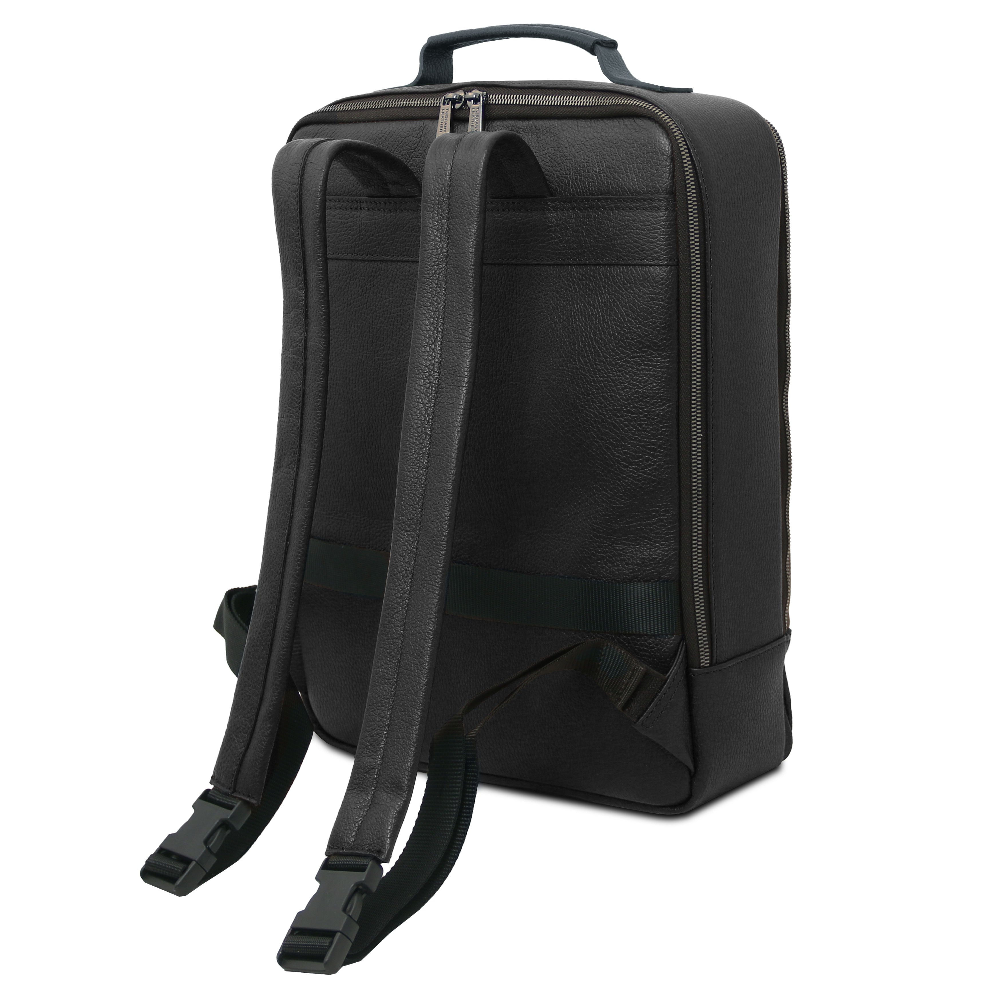 Brooklyn Ryggsäck i läder med Datorfack 15,6"