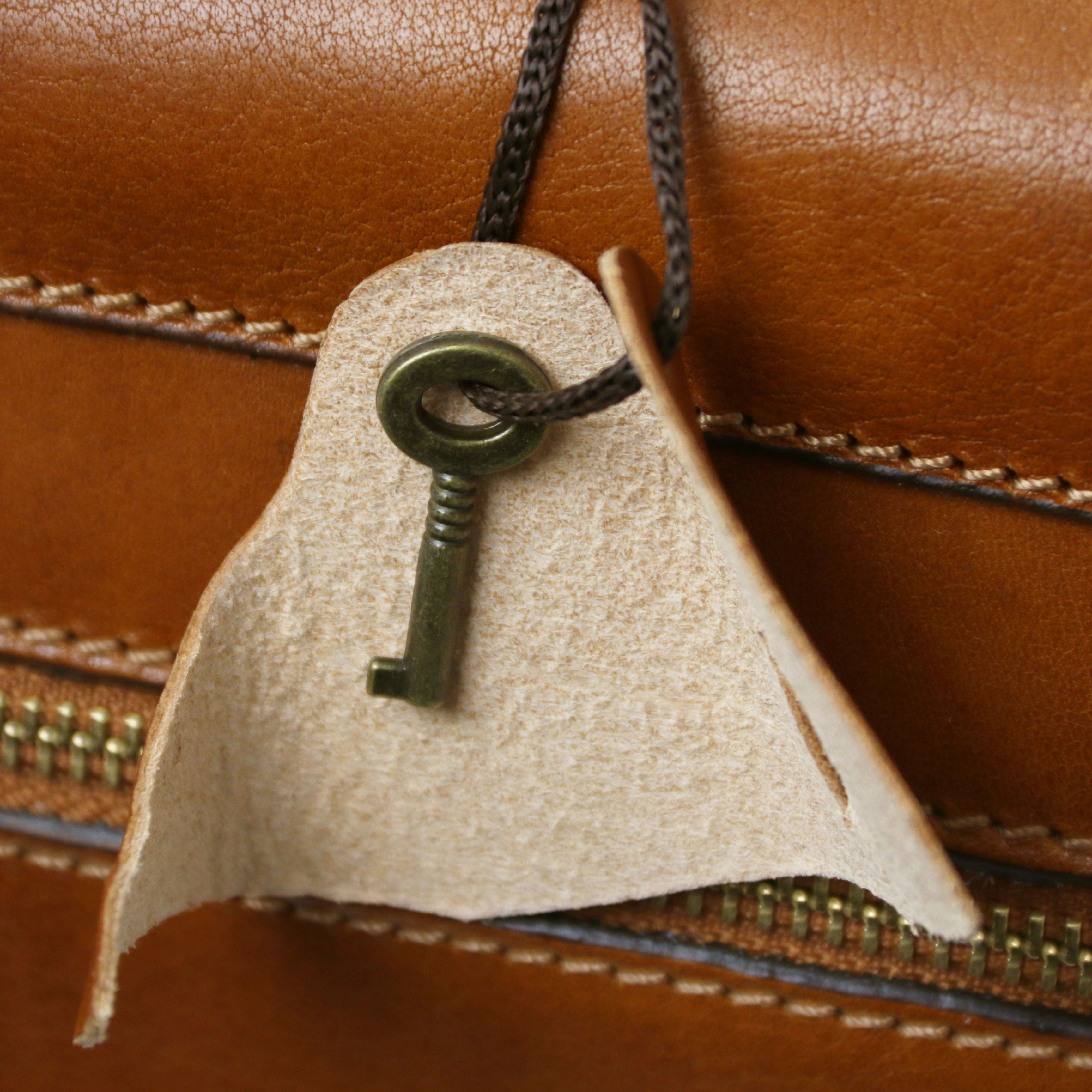 Cremona Läderportfölj med 3 fack