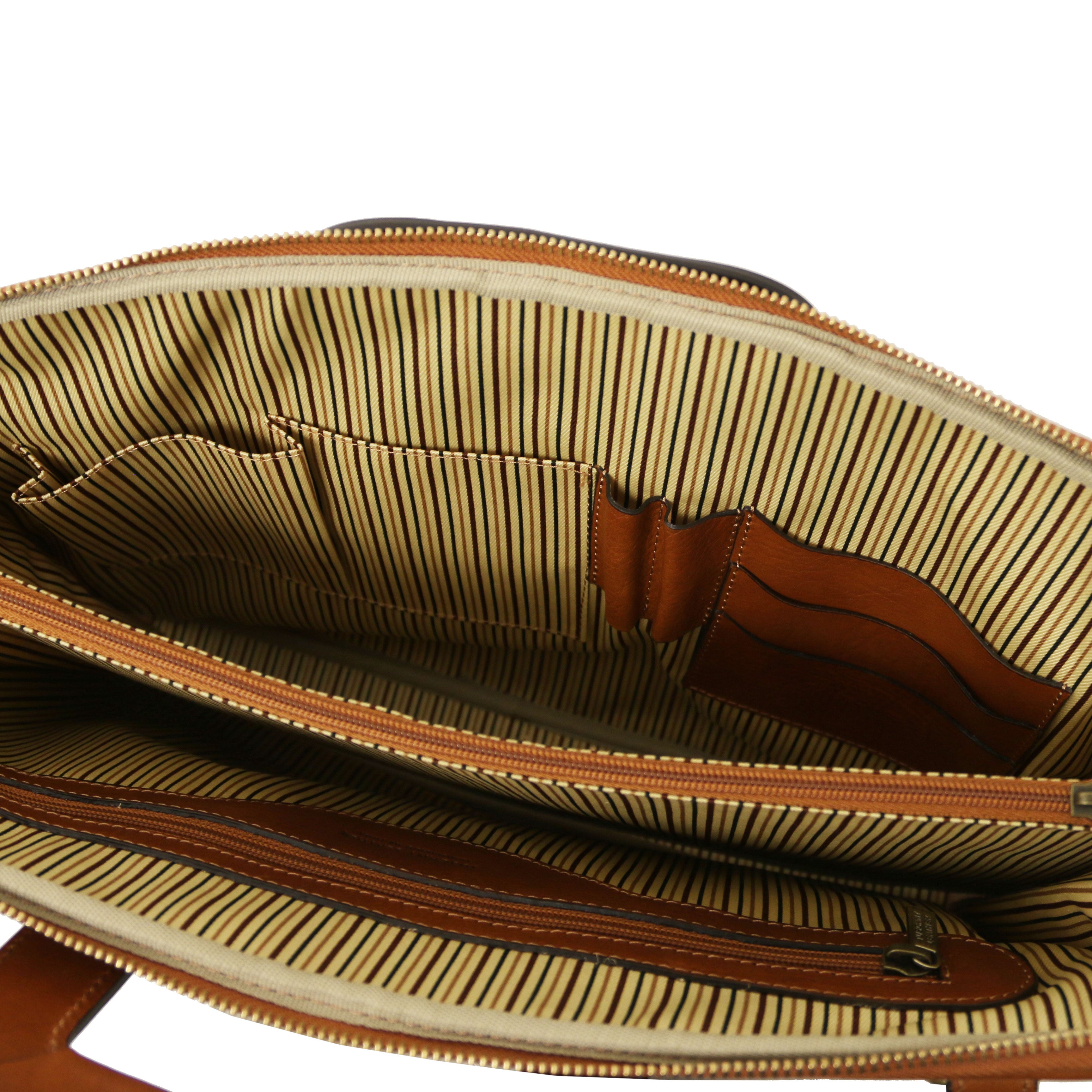 Caserta Dokumentportfölj i läder