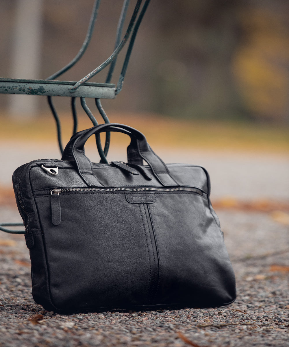Affärsväska/ Portfölj i Skinn 14" - NewBag4you