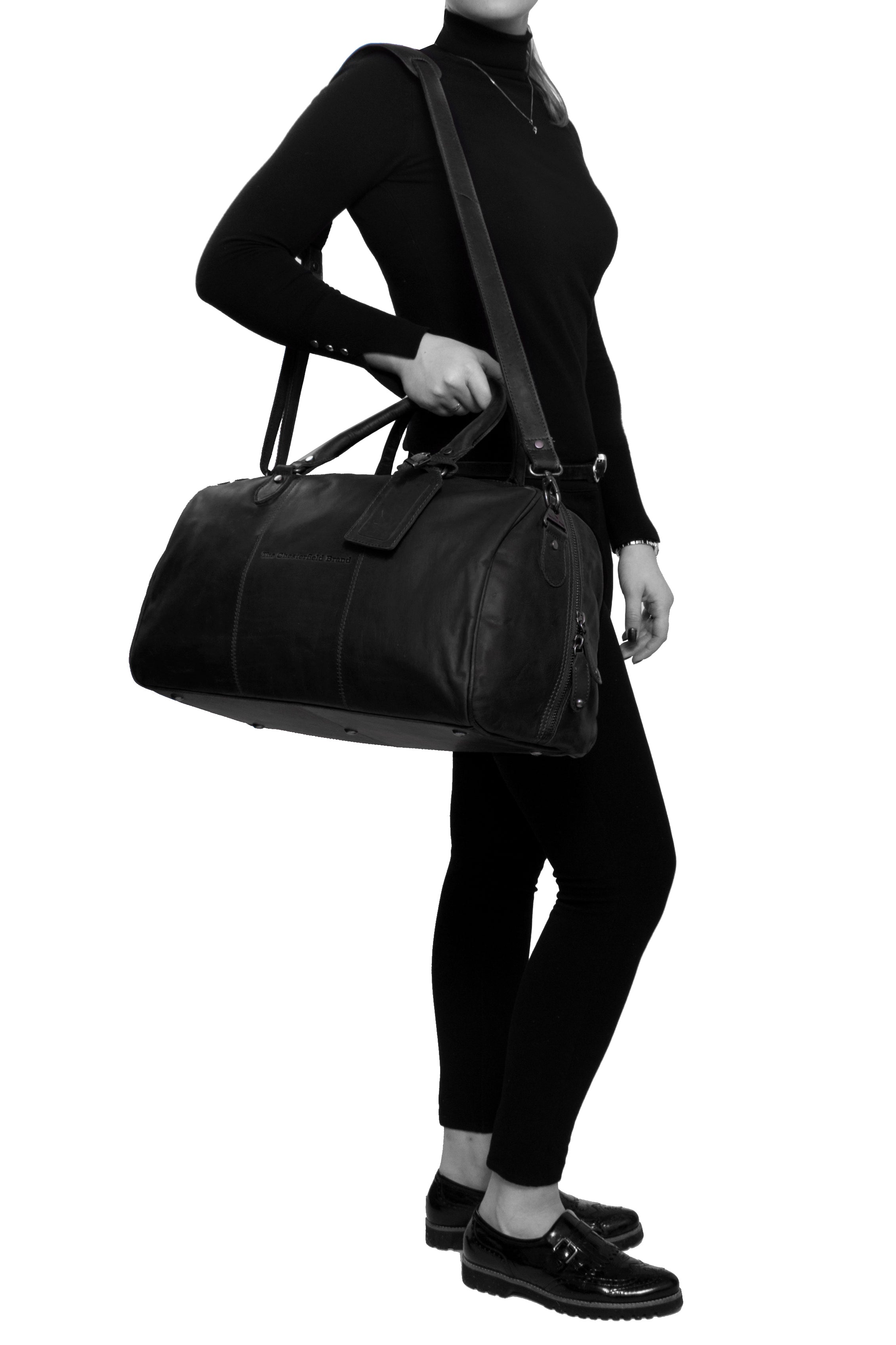 Weekendbag Robust av äkta Läder - NewBag4you