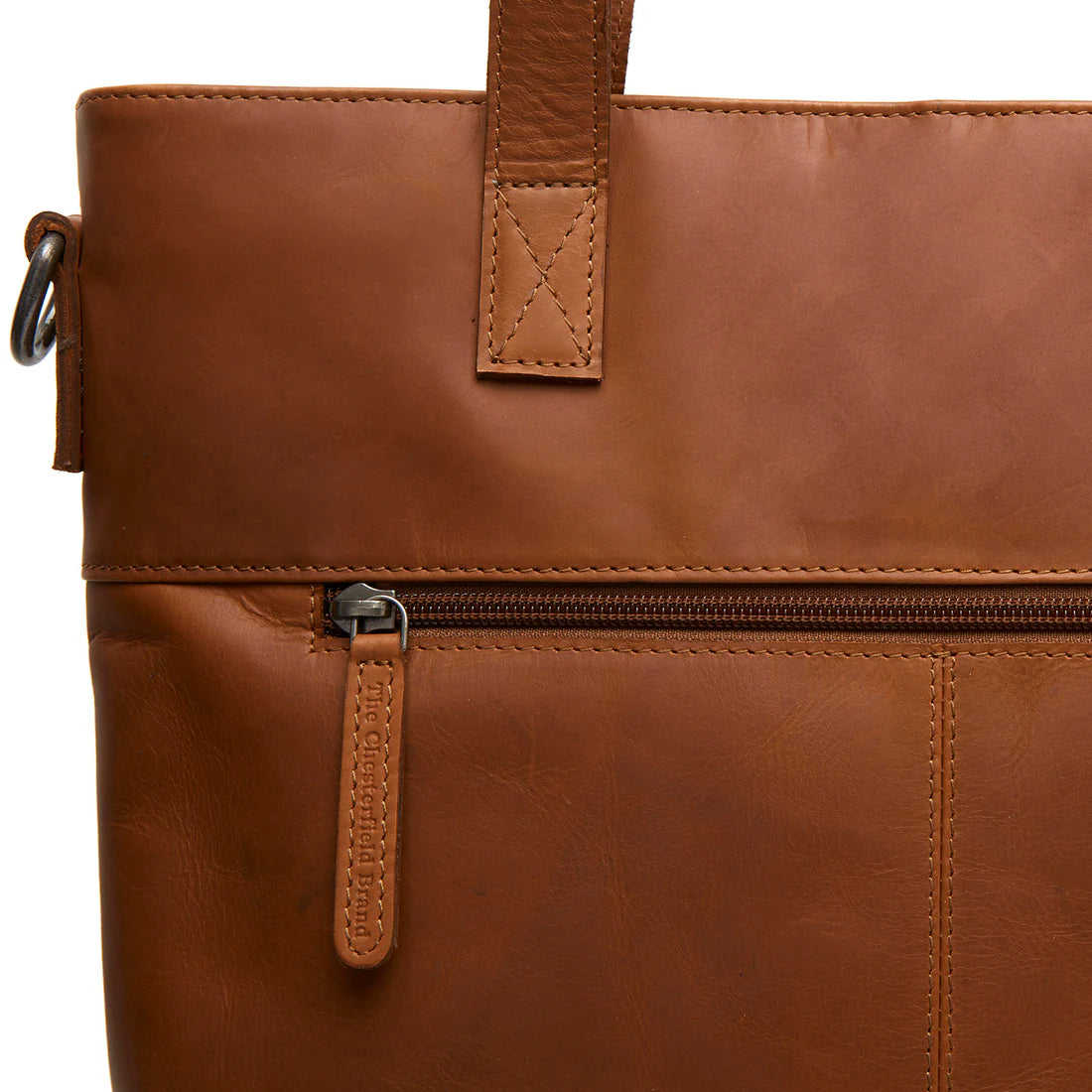 Shoppingbag i Skinn med Datorfack 15"