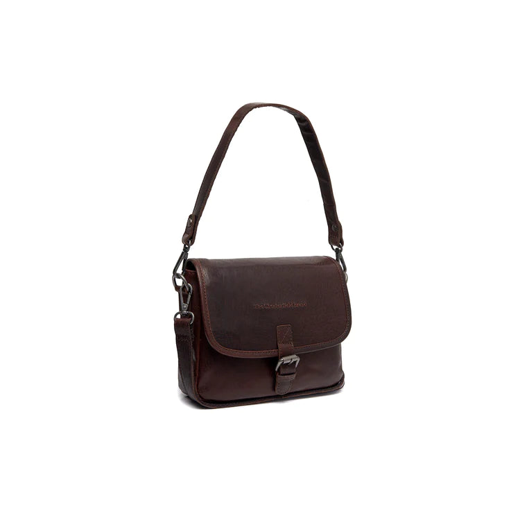 Sofia Handväska med lock i i Läder - NewBag4you