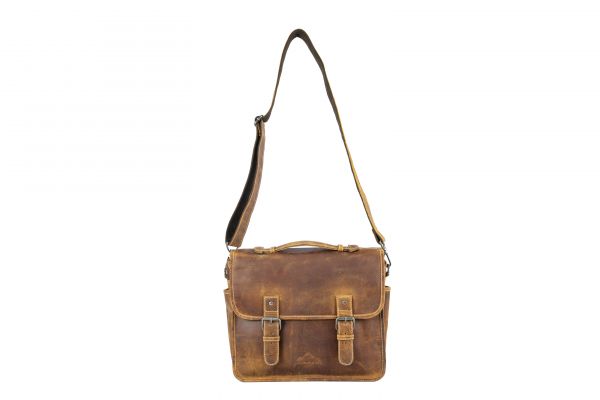 Messenger / Kameraväska TOURER i Läder - NewBag4you