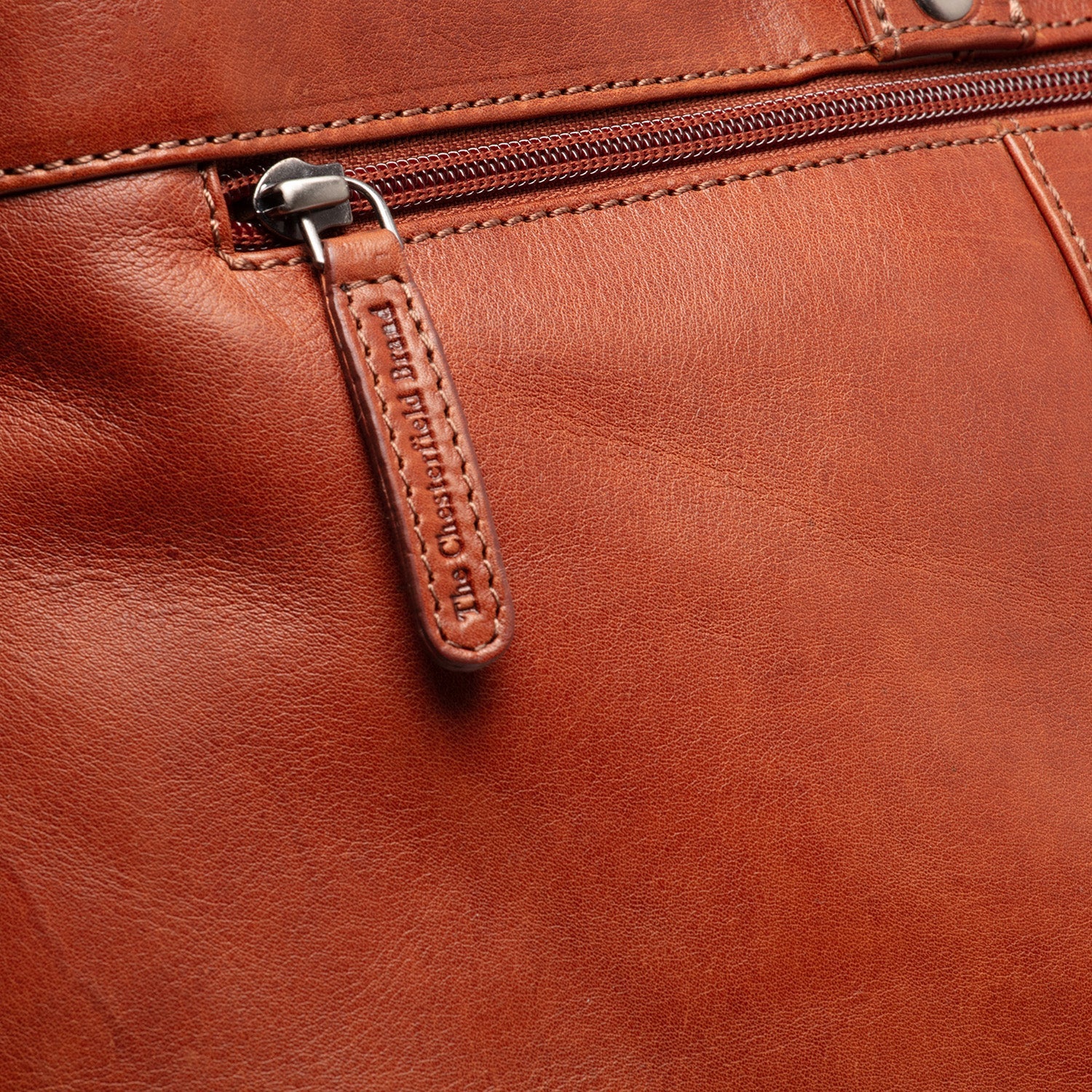 Ryggsäck i Läder Premium De-Luxe med Datorfack 15"
