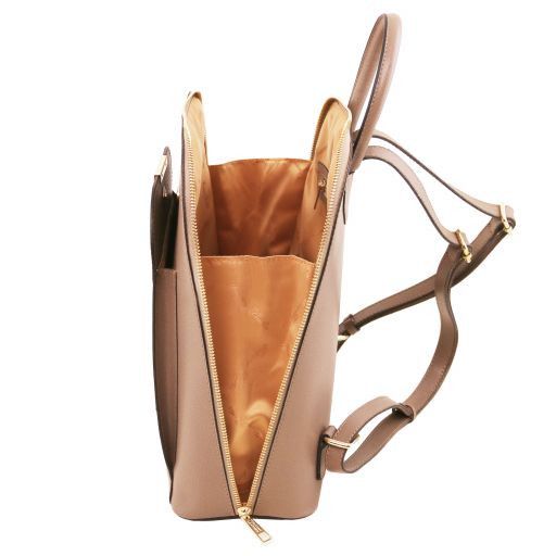 TL Bag - Saffiano Ryggsäck i Läder