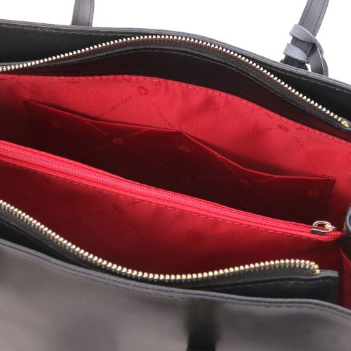 TL Bag -Modern Axelremsväska i Läder