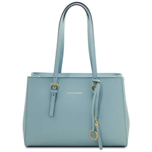 TL Bag -Modern Axelremsväska i Läder
