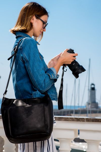 Handväska Graz i Läder - NewBag4you