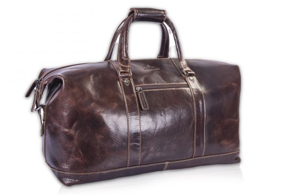 Weekendväska BERGLAUSCH i Läder - NewBag4you