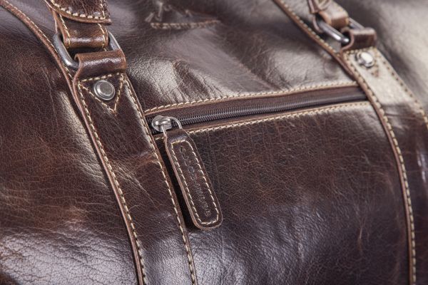 Weekendväska BERGLAUSCH i Läder - NewBag4you