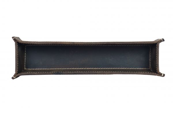 Avlång Skål i Läder - NewBag4you