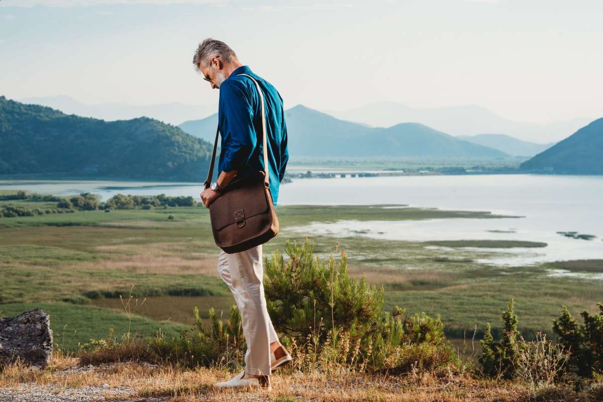 Axelväska New York i Läder - NewBag4you