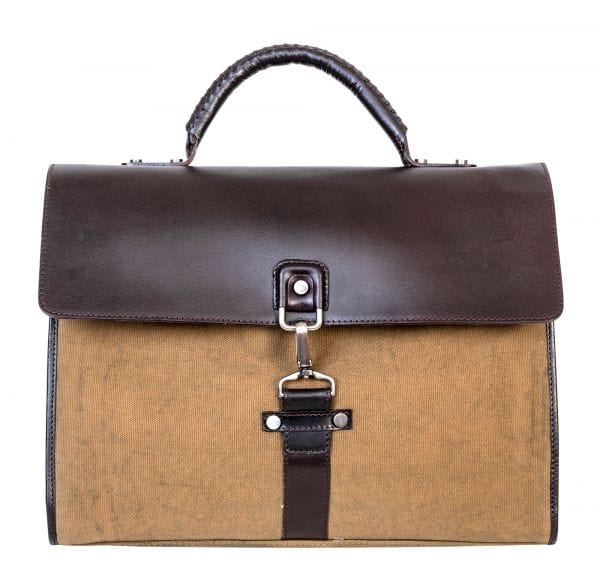 Portfölj Canvas och Läder Vintage - NewBag4you
