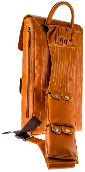 Ryggsäck Enkelrem SCRAMBLER i Läder - NewBag4you