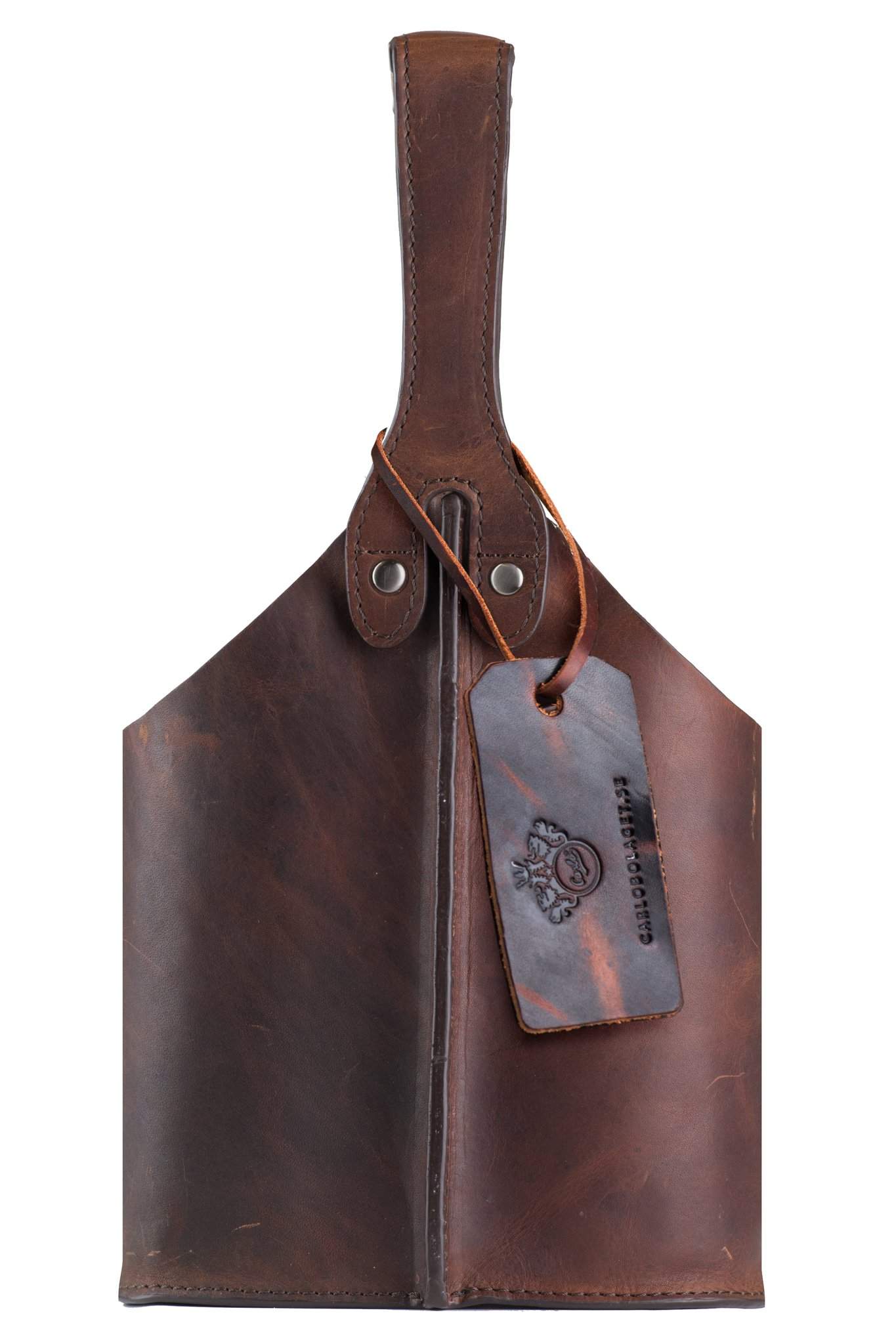 Buteljväska Dubbel Cab Köket Äkta Skinn - NewBag4you