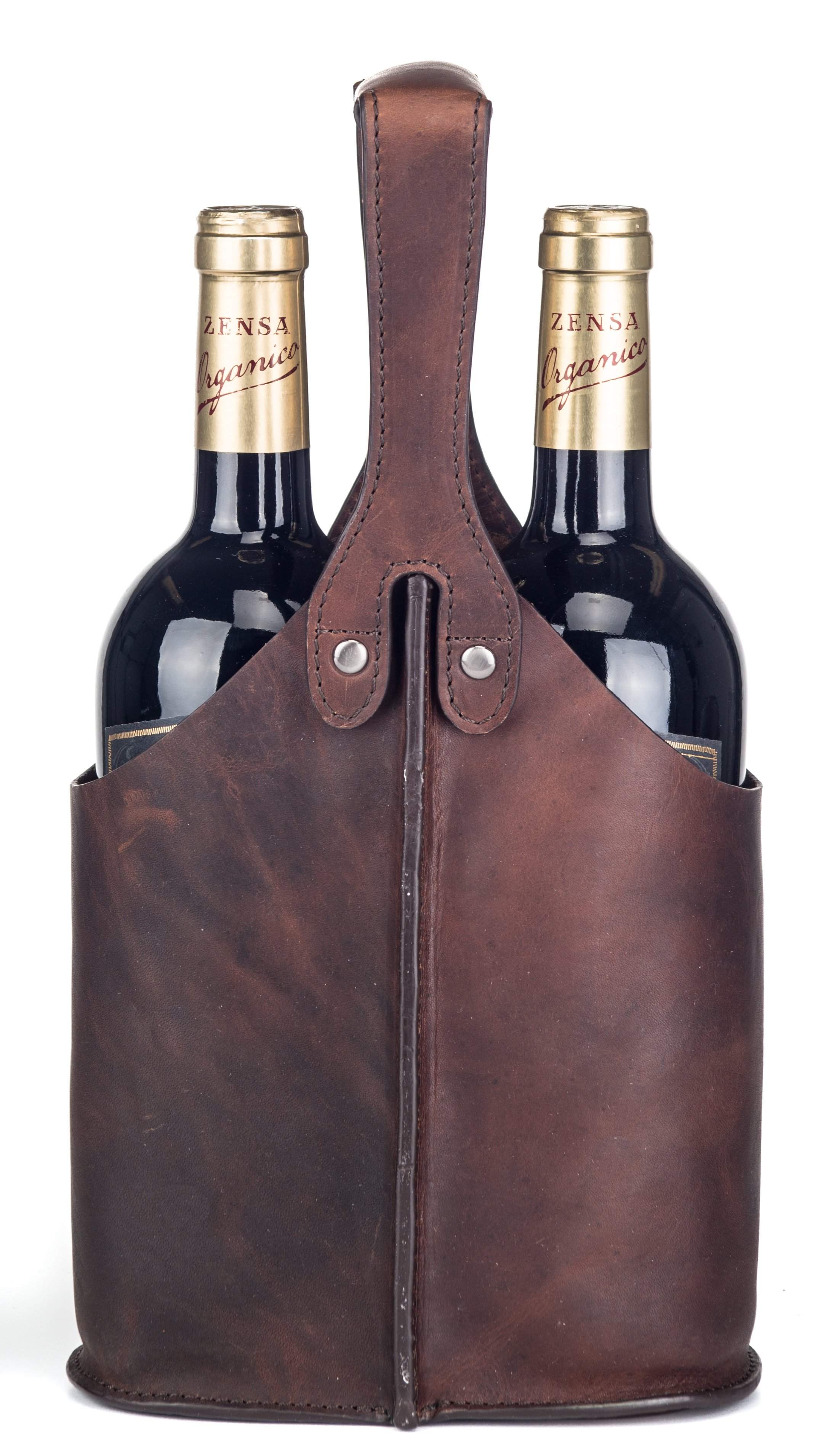 Buteljväska Dubbel Cab Köket Äkta Skinn - NewBag4you