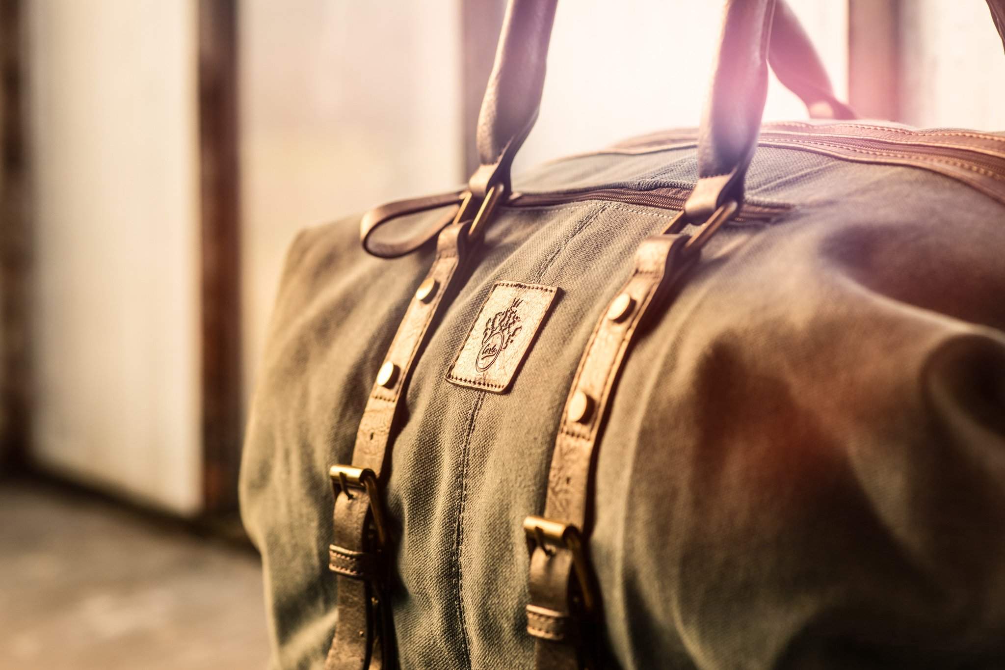 Weekendbag i Canvas och Läder - NewBag4you