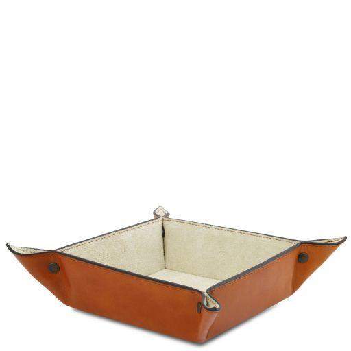 Exklusiv skål i läder Stor storlek - NewBag4you
