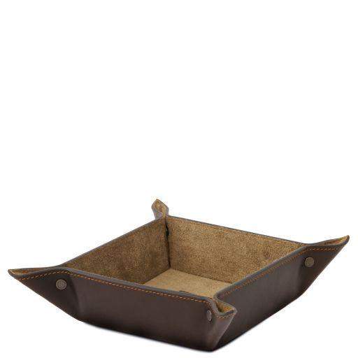 Exklusiv skål i läder Stor storlek - NewBag4you