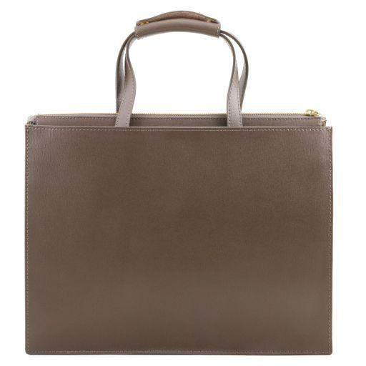 Palermo - Saffiano Läderportfölj 3 fack - NewBag4you