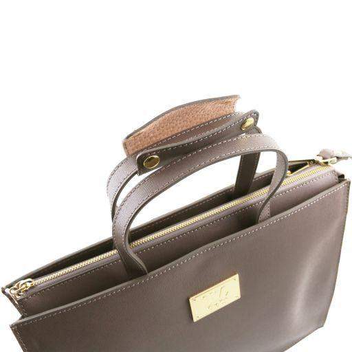 Palermo - Saffiano Läderportfölj 3 fack - NewBag4you