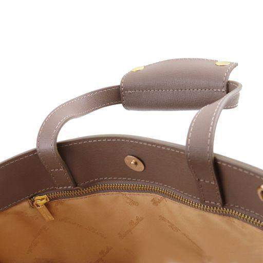 Palermo - Saffiano Läderportfölj 3 fack - NewBag4you