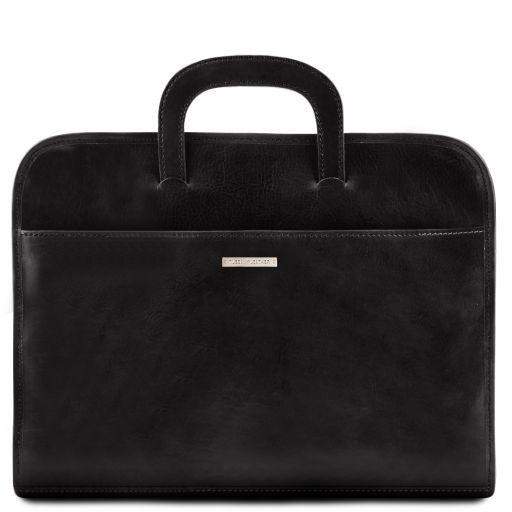 Sorrento - Datorväska Portfölj i Läder - NewBag4you