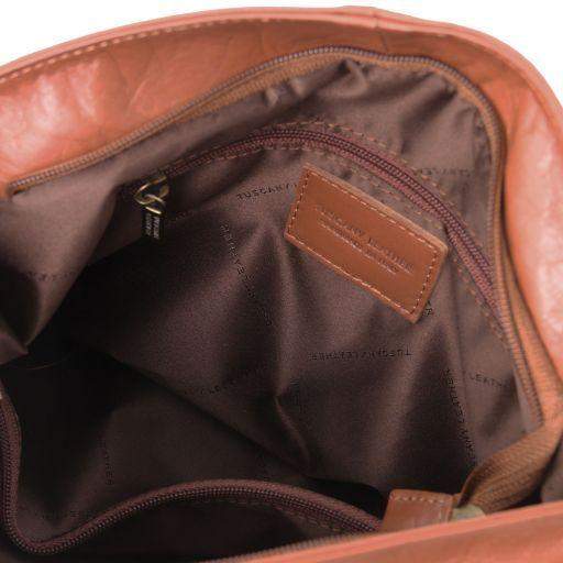 TL Bag - Axelväska av Mjukt läder med Tofsdetaljer - NewBag4you