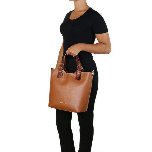 TL Bag - Saffianoläder Handväska - NewBag4you