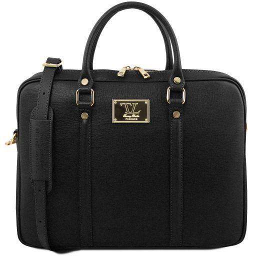 Prato - Exklusivt Portfölj Datorväska av Saffiano-läder - NewBag4you