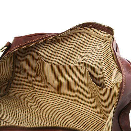 Lisbona - Weekendväska i läder - Liten storlek - NewBag4you