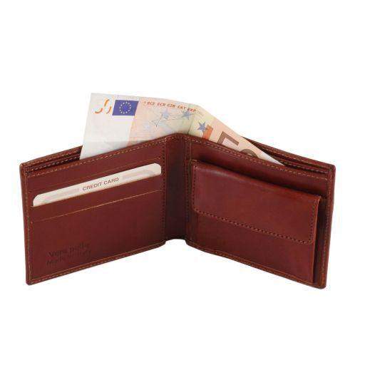 Exklusiv 2-faldig plånbok med myntficka - NewBag4you
