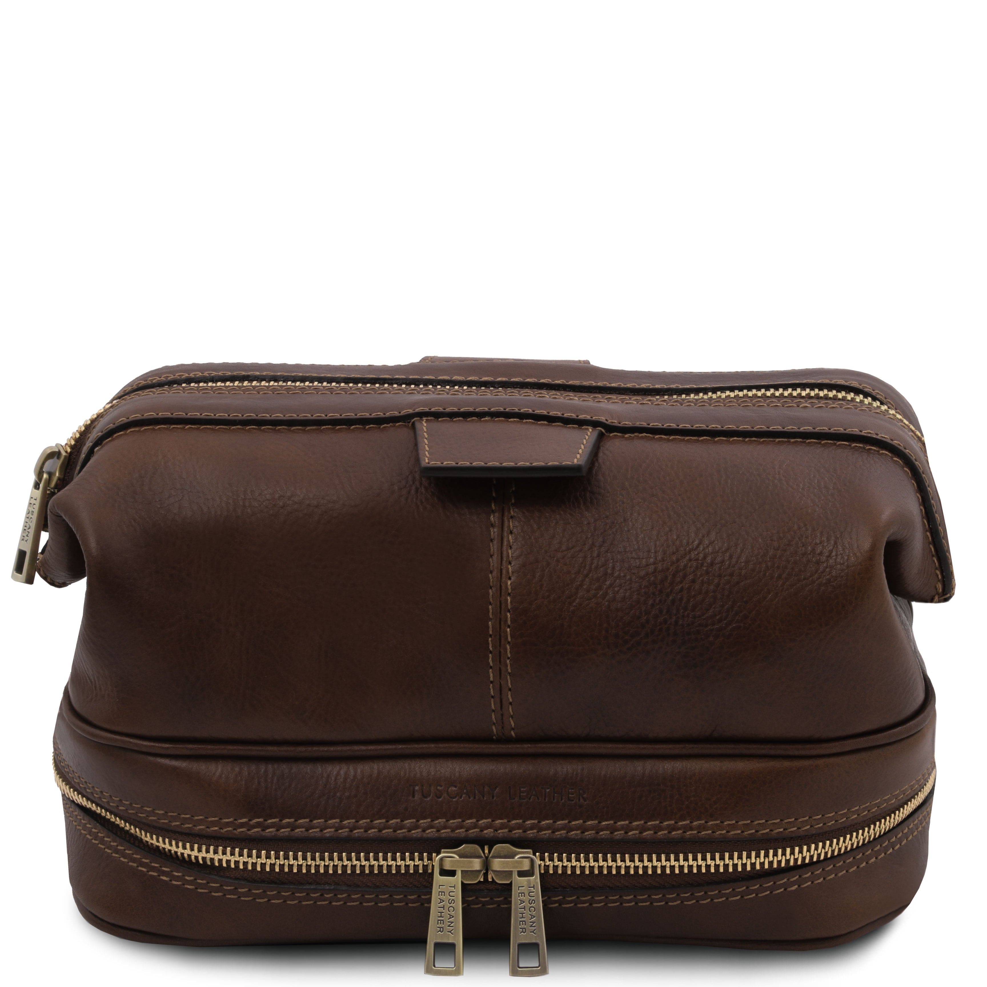JACOB TL Toalettväska / Necessär i läder - NewBag4you