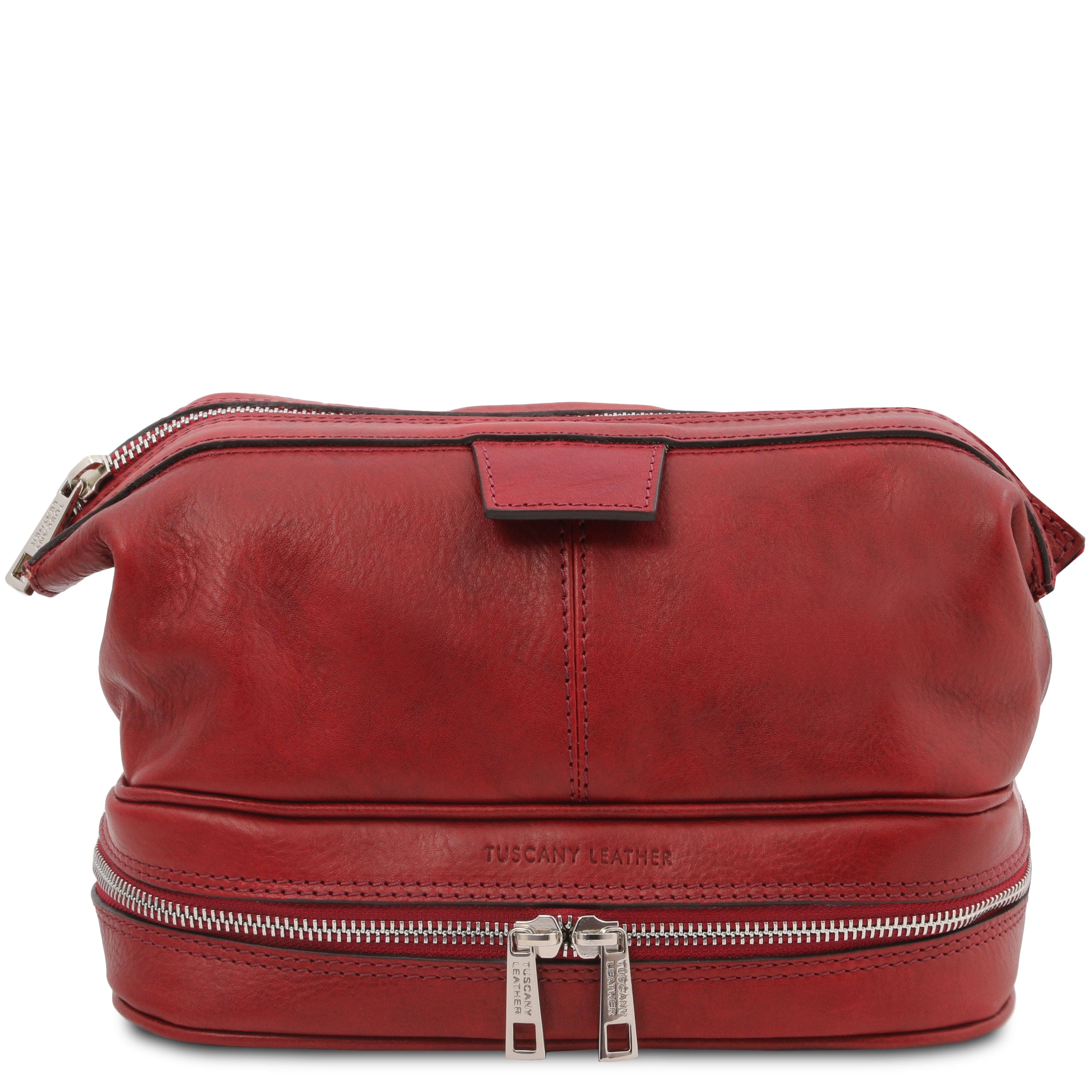 JACOB TL Toalettväska / Necessär i läder - NewBag4you