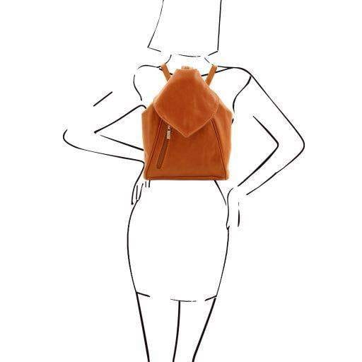 Delhi - Läderryggsäck - NewBag4you