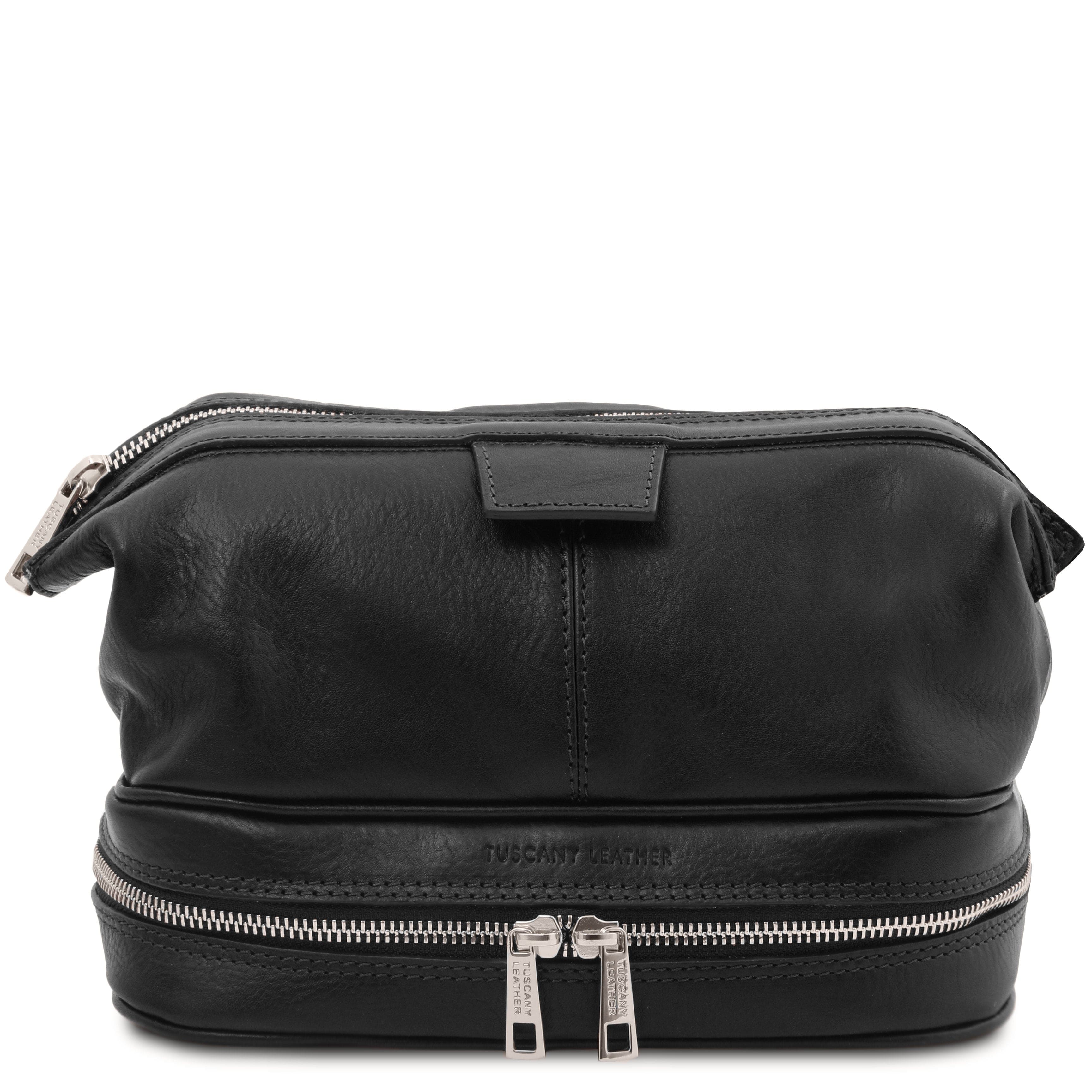 JACOB TL Toalettväska / Necessär i läder - NewBag4you