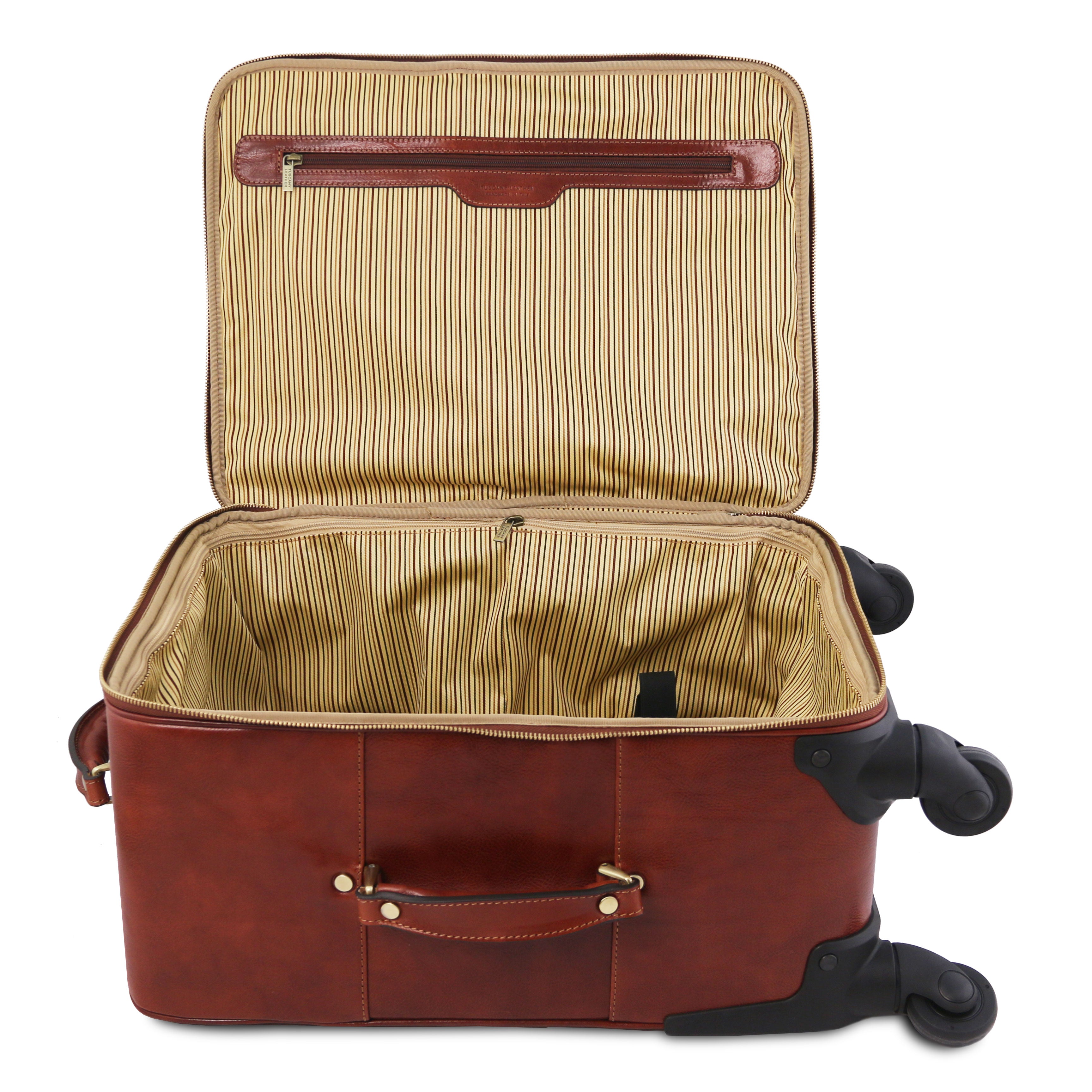 Resväska och Portfölj i Läder Svart Paket