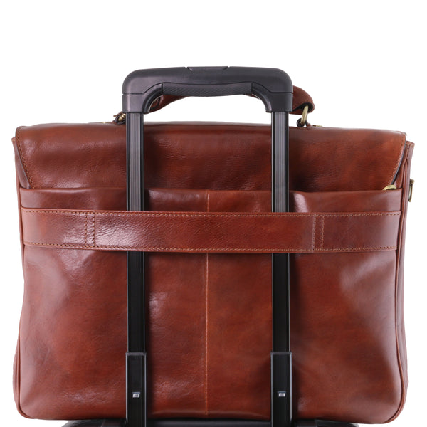 Resväska och TL SMART  portfölj i Läder