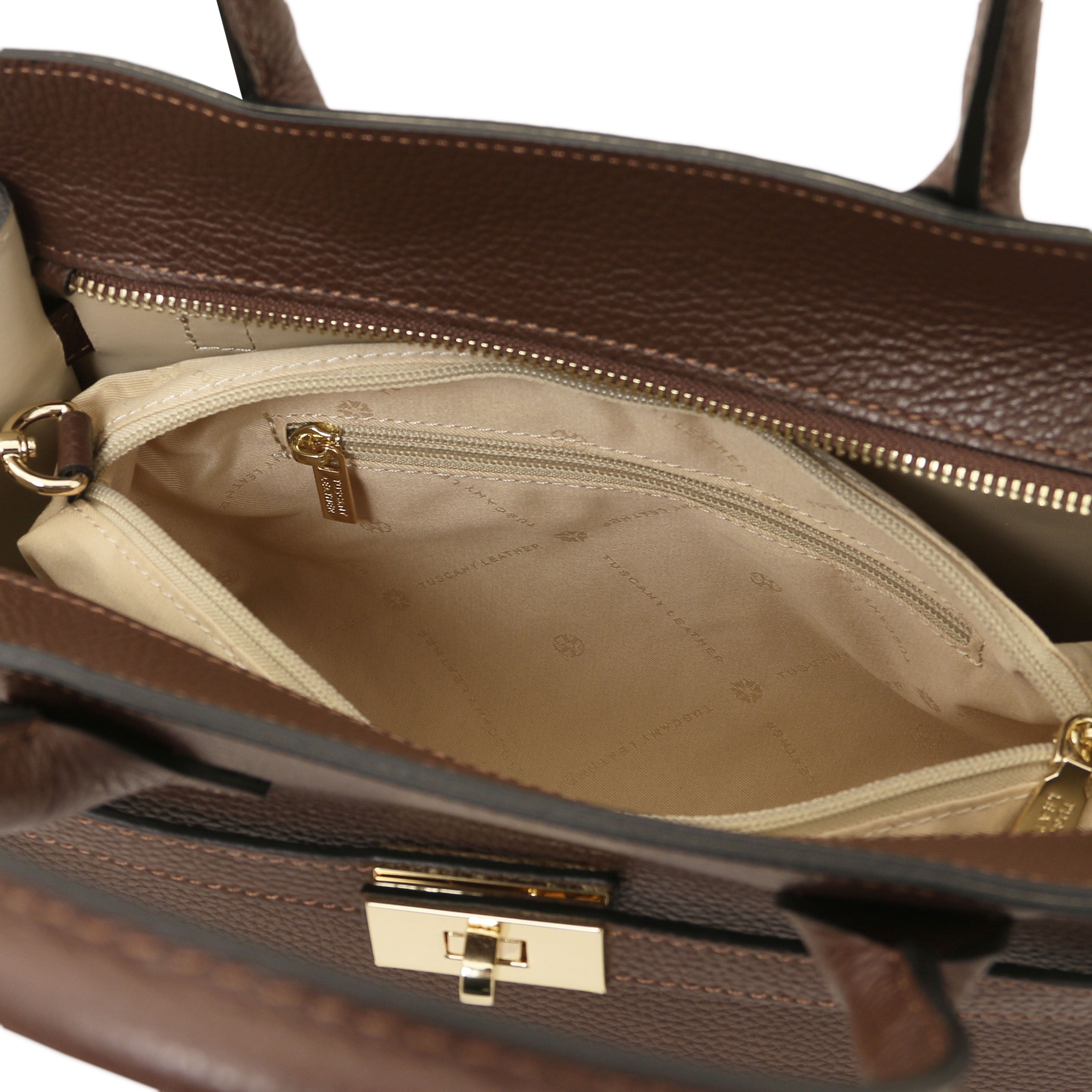 Origami Modern Handväska i Läder