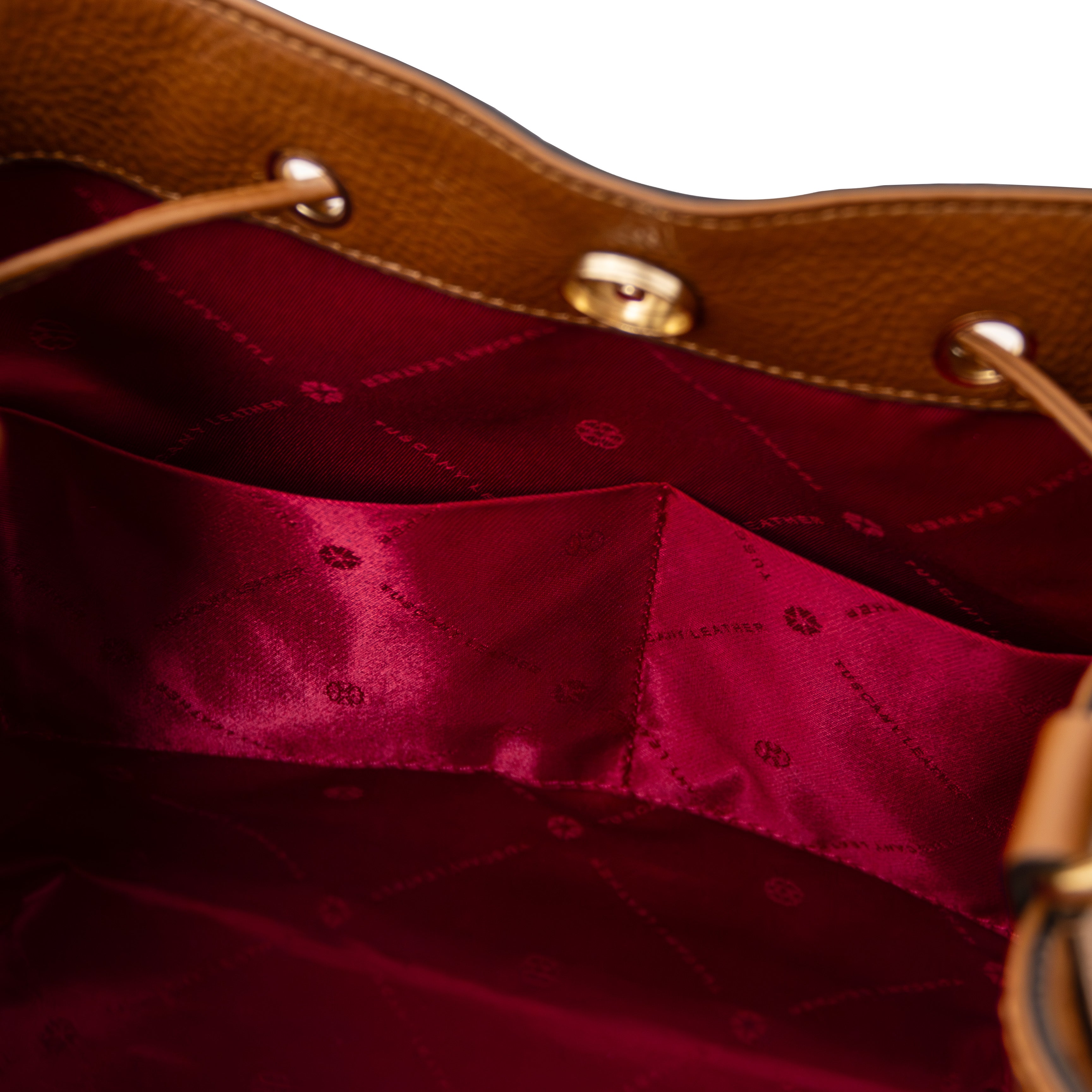 Minerva Bucket-Bag i Italienskt läder