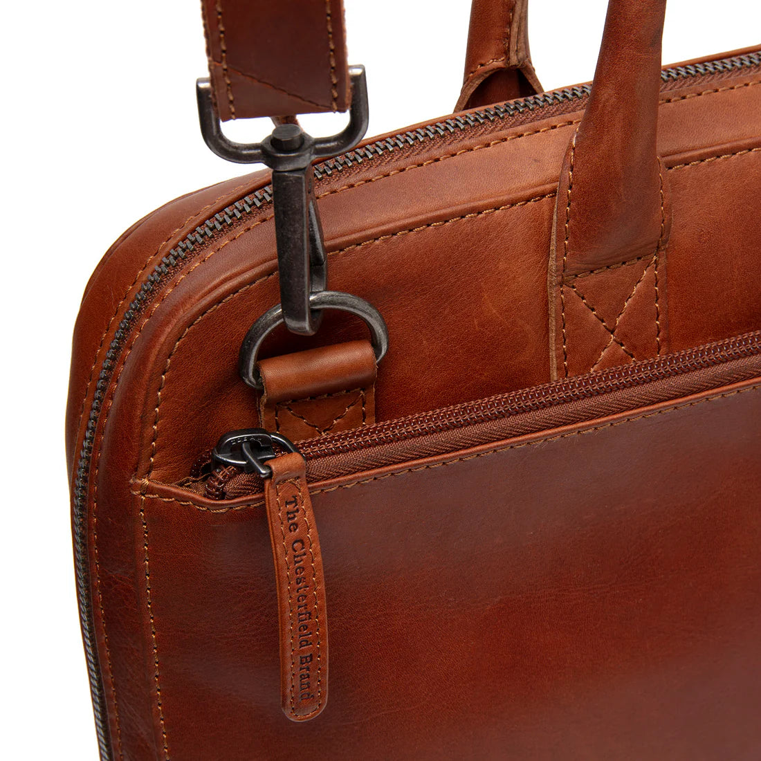 Laptopväska i läder från The Chesterfield Brand 14"